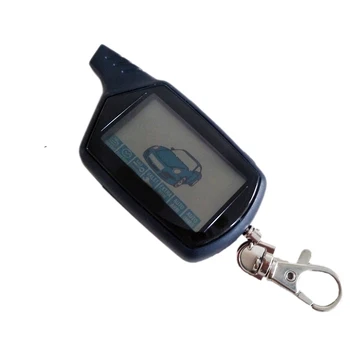 Sākotnējā Jaunu B9 Keychain Atslēgas Fob Ķēdes LCD Tālvadības pults, Lai Twage Starline B9 VDK FX-7 FX7 Divu Veidu Automašīnu Signalizācijas Sistēmas