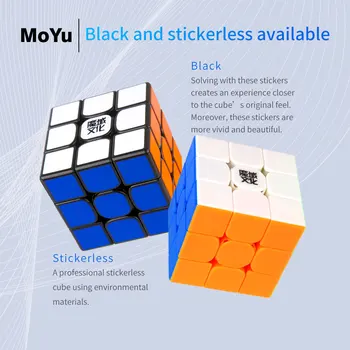 Sākotnējā Moyu Weilong WR M 3x3x3 Magic Cube Profesionālās WR M Magnētisko Cubing Ātrums 3x3 Magnēti Cubo Magico WRM Izglītības Rotaļlietas