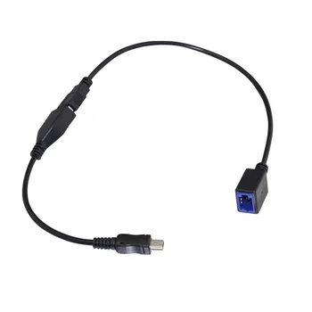 Sākotnējā Plug to USB Adapteris Savienotājs priekš Nissan Teana Qashqai Automašīnu CD Radio, Audio Media, Pārbūvēt Kabeļu Vadu