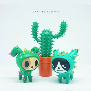 Sākotnējā Tokidoki Kaktuss Sērijas Blind Lodziņā Rīcības Attēls Dzīvnieku Cute Lelle, Rotaļlietas, Dāvanu Modelis