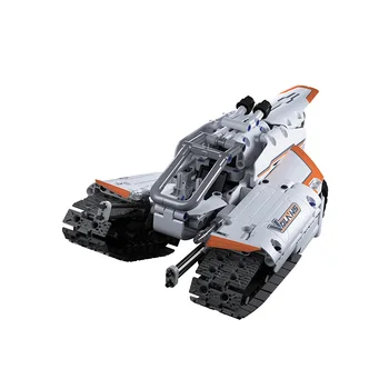 Sākotnējā XIAOMI Jupiters Dawn Sērijas Statiskā Celtniecības Bloki Volans Peld Zivis Shuttle Kāpurķēžu Auto Sci-Fi Bērniem Puzzle Rotaļlieta Dāvana