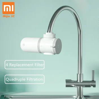 Sākotnējā Xiaomi Mijia Krāna Ūdens Attīrītājs Filtrs, Virtuves, Vannasistabas Izlietne Krāns, Krāna Ūdens Filtrācijas Cleaner Attīrītājs