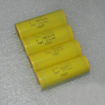 Sākotnējā importēti kondensators elektronisko PMT 10uF 275VAC 10.0 uf K aksiālie metalizēta polipropilēna plēves kondensators