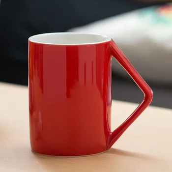 Sākotnējā keramikas kauss creative ūdens tasi kafijas tasi ziedu tējas tase biroja kausa dāvanu
