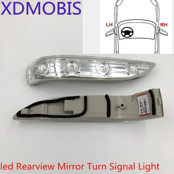 Sānu Spoguļi LED Lampas Hyundai IX35/TUCSON 10-15 Auto Atpakaļskata Spogulī, Pagrieziena Signāla Gaismu Augstas Kvalitātes 87614-2S200 87624-2S200