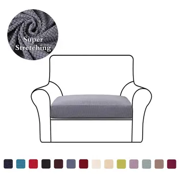Sēdekļa Spilvens Segums Stiept Dīvāna Spilvenu Mēbeles Aizsargs fot Dīvāns Sēdekļa Dīvāns Slipcover Dīvāns Vāku Soft Elastību