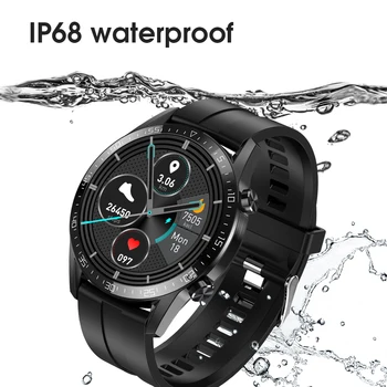 T03 Smart Skatīties Vīrieši EKG PPG Sirds ritma, Ķermeņa temperatūras uzraudzīt IP68 Ūdensnecaurlaidīga Fitnesa Tracker Smartwatch PK L13 T1 L7 X6 R8 T9