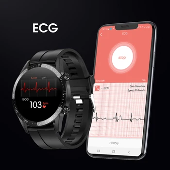 T03 Smart Skatīties Vīrieši EKG PPG Sirds ritma, Ķermeņa temperatūras uzraudzīt IP68 Ūdensnecaurlaidīga Fitnesa Tracker Smartwatch PK L13 T1 L7 X6 R8 T9