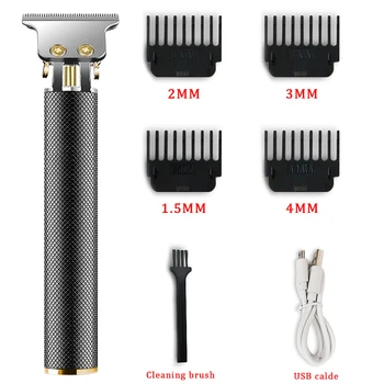 T9 Baldheaded Hair Clipper USB Lādējamu Elektriskie matu trimmeris Bezvadu Trimmeris Skuveklis Vīriešiem, Frizētava., Matu Griešanas Mašīnas