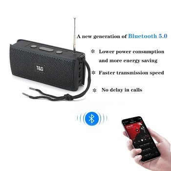 TG282 Āra Pārnēsājamo Zema Enerģijas Bluetooth Skaļruni Bezvadu Subwoofer, Mūzikas Centrs, BoomBox 3D Stereo RadioComputer skaļruņi