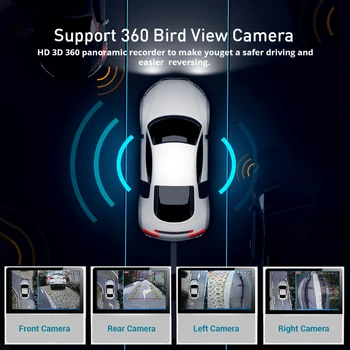 TIEBRO 2DIN Android 9.0 Auto Radio Seat Leon 2013-2018 Multimediju Atskaņotājs, Navigācijas Carplay DSP 2 Din 360° Aizmugures Cam Ne DVD