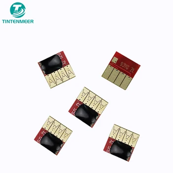 TINTENMEER izcilas kvalitātes atkārtoti uzpildāmi kārtridži Auto reset chip savietojams ar HP 564 5 krāsu, lai C309a C309g C310a C410a C510a