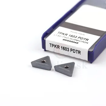 TPKR1603 PDTR LT30 augstas kvalitātes karbīda frēze virpošanas instrumentu, frēzēšanas CNC virpas instrumentu Frēzēšanas un Virpošanas ToolsTPKN1603