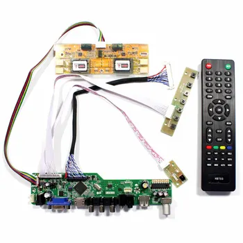 TV+HD MI+VGA+AV+USB LCD Vadības padomei Par M201EW02-V1 M220EW01-V2 1680x1050 LCD Panelis