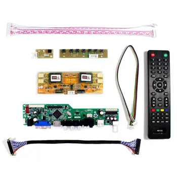 TV+HD MI+VGA+AV+USB LCD Vadības padomei Par M201EW02-V1 M220EW01-V2 1680x1050 LCD Panelis