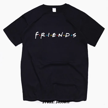 TV seriālu Draugi Vīrieši New Tee Kreklu Svešinieks Lietas Tautas Estētiskās Tshirts Mens Vienkāršā T Krekli Lielgabarīta Apģērbu Krekls