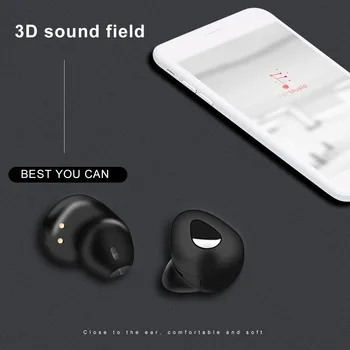 TWS Austiņas Bluetooth Austiņas Taisnība Bezvadu Stereo Earbuds In Ear Austiņas ar Auss Pumpuri Sporta Bluetooth Austiņas