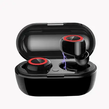 TWS Austiņas Y50 Bezvadu Earbuds Bluetooth 5.0-Auss Touch Kontroli Austiņas Stereo Sporta Austiņas Augstas Kvalitātes Vadītāju