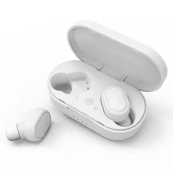 TWS Bezvadu 5.0 Bluetooth Austiņas, kas Mirgo Atgādinājums Mini Sporta Earbuds Automātiski savienotu Pārī ar Bluetooth Stereo Tālruņa Austiņas