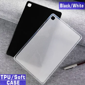 Tablete Pārredzamu case Samsung Tab 10.1 T510 2019 Nometiet Pretestību Soft case For Galaxy Tab 10.1 T515 T510 Plānais Atpakaļ gadījumā