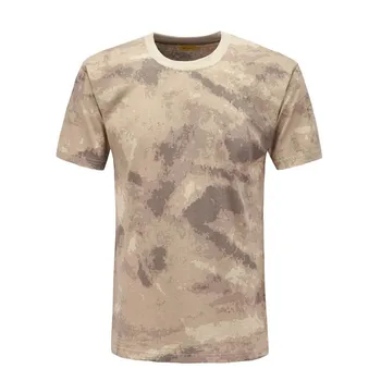 Taktiskā Militārā Maskēšanās T Krekls Vīriešiem Elpojošs Ātri Sausas ASV Armijas Kaujas T-Krekls Outwear T-krekls kokvilnas