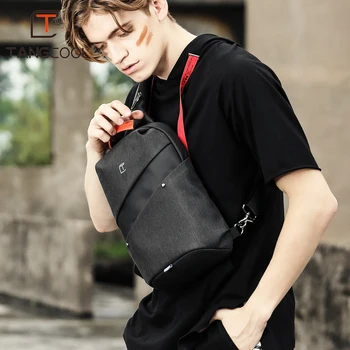 Tangcool Modes Vīrieši Messenger Bag Vīriešiem USB Uzlādes Dizaina Cilvēks Krūtīm Pack Soma Anti Theft Plecu Crossbody Pusaudžu somas
