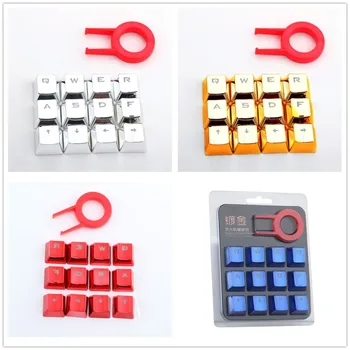 Tastatūras Taustiņu Klp Uzstādīt FPS, MOBA Spēļu Keycaps Cherry MX Mehāniska Tastatūras WASD Taustiņus ar Taustiņu airētājs pats par sevi Bi-color Keycaps Komplekts