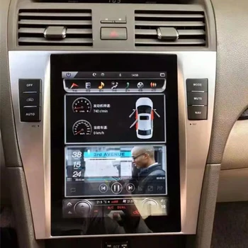 Tesla ekrāna Camry XV40 2007~2011. gada Auto Android Multimediju Atskaņotāju 10.4 collu Auto Radio stereo Audio GPS Navigācija