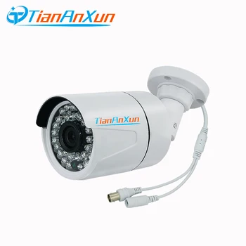 Tiananxun Analogā Uzraudzības Ahd Fotokameras 1080P Cctv Kameras 720P Infrasarkano Nakts Redzamības Iekštelpu Āra Bullet Kamera