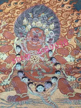 Tibetas Budisms, Thangka Jin zīda izšuvumi