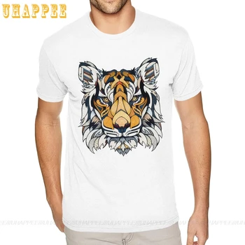 Tiger Dzīvnieku Poker T-Krekls Zēns Pilsētas Kreklus Vīriešiem ar Īsām Piedurknēm Lētu Cenu Zīmola Unikālo Apģērbi