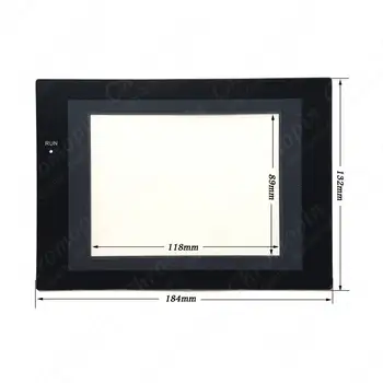 Touch panel ekrāns NS5-TQ11-V2 NS5-SQ10-V2 NS5-SQ10B-V2 NS5-TQ11B-V2 ar Fasādes uzlikums