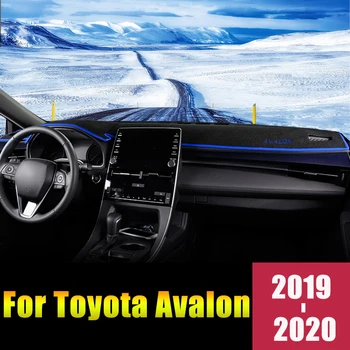 Toyota Avalon 2019 2020 LHD Auto Paneļa Vāciņu Mats Izvairīties no Gaismas Spilventiņi Saules Ēnā Paklāji Anti-UV Gadījumā, Interjera Aksesuāri