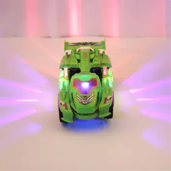 Transformatoru Rotaļu Automašīnu Pārveidot Dinozauru LED Auto Dinozauru Pārveidot Auto, Rotaļu Automātiskā Dino Bērniem 3+ Gadiem