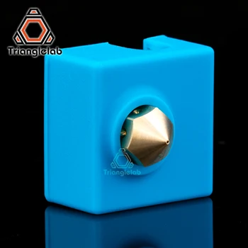 Trianglelab 10PCS augstas kvalitātes kārtridžu CR10 sildītājs bock silikona zeķes, zeķes MK9 apsildāmi bloķēt MK9 hotend I3 CR10 uzgalis