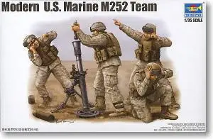 Trompetists 1/35 mērogā karavīrs attēls modelis 00423 Mūsdienu ASV Jūras Spēki M252 Javas Uzsākt Grupu
