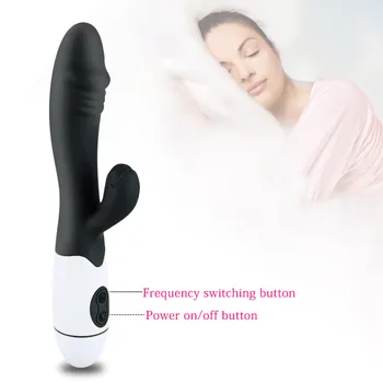Trušu Vibrators 10 Ātrumu Vibrācijas Dildo Sievietēm, USB Maksas, Sieviešu Masturbator Dual Mehānisko G Spot Klitora Massager Seksa Rotaļlietas