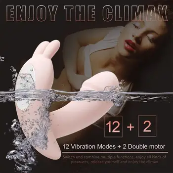 Trušu Vibrators Klitora Stimulators G-spot Massager Bezvadu Tālvadības Vibrators Biksītes Tauriņš Dildo Lietas Par Seksu, Vibro Phalos