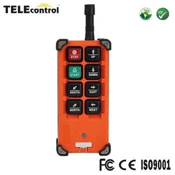 Tālvadības Telecrane saderīgu 6 kanālu viena speedF21-E1B rūpniecības bezvadu radio tālvadības raidītājs