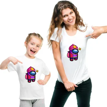 Tēva Un Dēla Drēbes, Kas Starp Mums Ģimenes Atbilstošas Drēbes Camiseta Izskatu Bērniem Roupas Tērpiem Māmiņa Un Man Ropa Madre E Hija
