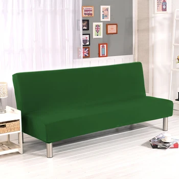 Tīrtoņa krāsu izvelkamais dīvāns gulta segtu dīvāns attiecas spandex stiept elastīga materiāla dubulta sēdekļa vāku slipcovers, lai dzīvojamā istaba