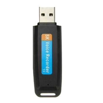 U-Diska Digital o Balss ieraksts ar Pildspalvu, Lādētāju, USB Zibatmiņas Diskā līdz 32 gb Mini SD TF Augstas Kvalitātes