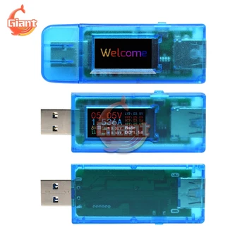 USB 3.0 24 1 USB Testeri DC uzlādes Mērītājs Digitālais Voltmetrs Volt Metrs Power Bank Wattmeter Ārsts Detektoru Atbalsta QC2.0 QC3.0