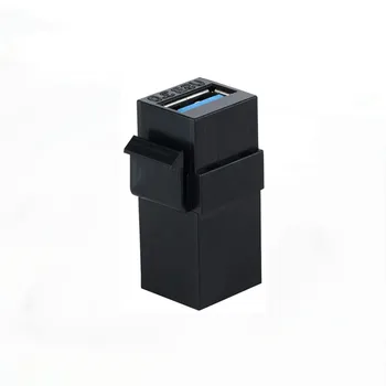 USB 3.0 Sieviete/F Snap-in Savienotājs Ligzda Ievietot Keystone Sienas Plāksne
