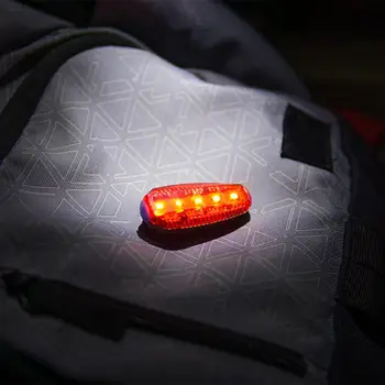USB Velosipēdu Gaismu Uzlādējams Ceļu satiksmes Kalnu Velosipēdu MTB Velosipēds Klipu Ūdensizturīgs Drošības Brīdinājums Aizmugurējās Taillight Gaitas Gaismas Lukturi