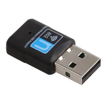 USB Wifi Adapteri 150Mbps Bezvadu Tīkla Karte Ethernet tīkla Antenas Uztvērējs, USB LAN AC Dual Band 2.4 G PC Dongle