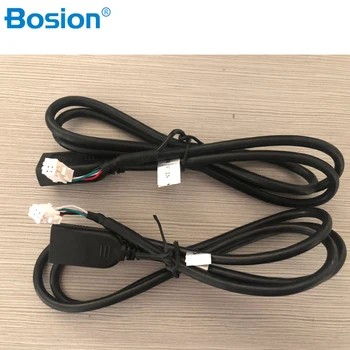 USB kabelis android auto radio ilgi, usb kabeli, 4 polu un 6 pin kabeļa adapteris savienotājs
