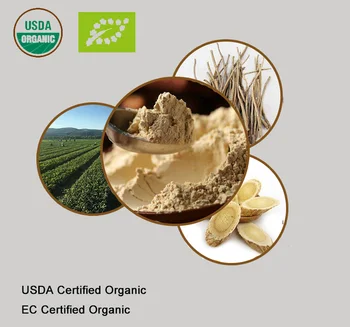 USDA un EK Sertificētas Bioloģiskās Astragalus Pulveris