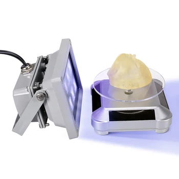 UV LED Sveķu Konservēšanas Light+Standarta Turētājs Saules Enerģijas Vinilplašu+Adapteris SLA DLP 3D Printeri Gaismjutīgās 3D Printera Daļas
