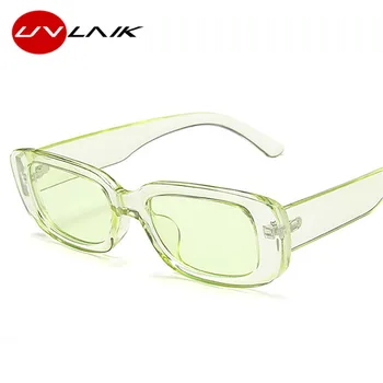 UVLAIK Mazs Taisnstūris Saulesbrilles Sievietēm, Vīriešiem Vintage Sexy Saules Brilles Dāmas Luksusa Briļļu Retro Brilles UV400